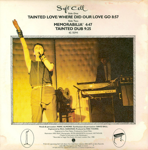 tainted love US 12 BACK